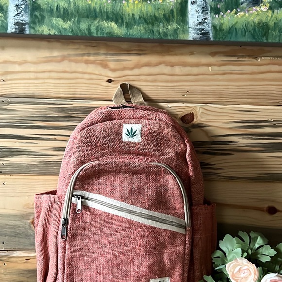 Pure Hemp Backpack Full Size Unisex Design - Picture 11 of 11